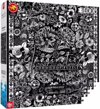 Ilustracja produktu Good Loot Imagination Puzzle: Dominika Wilk Monochrome Eden (1000 elementów)